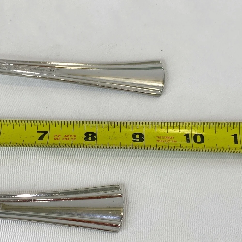 Reed & Barton Brookshire Stainless Steel Slotted Serving Spoon And Berry Spoon